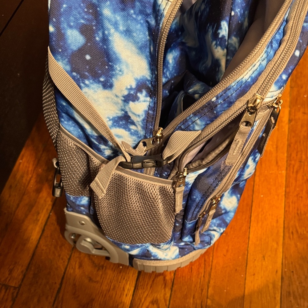 Blue Starry Night Backpack - Picture 4 of 5